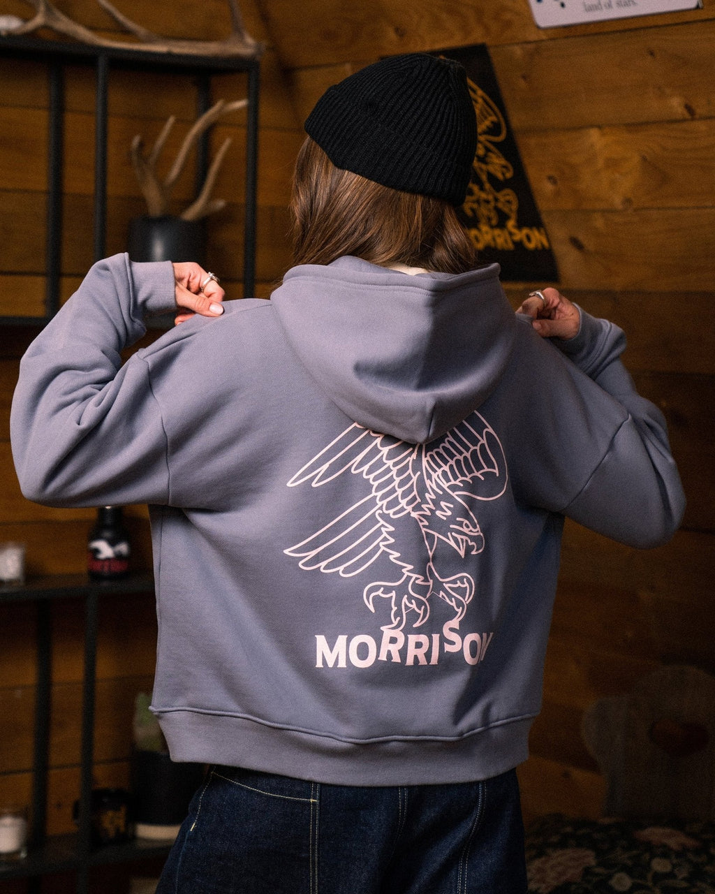 Eagle Blue Zipper