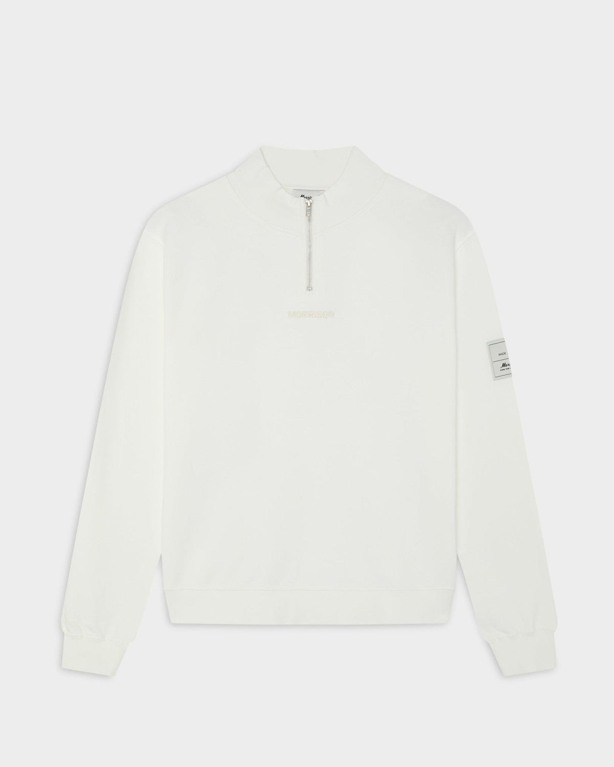 ECRU REGULAR HALF ZIP