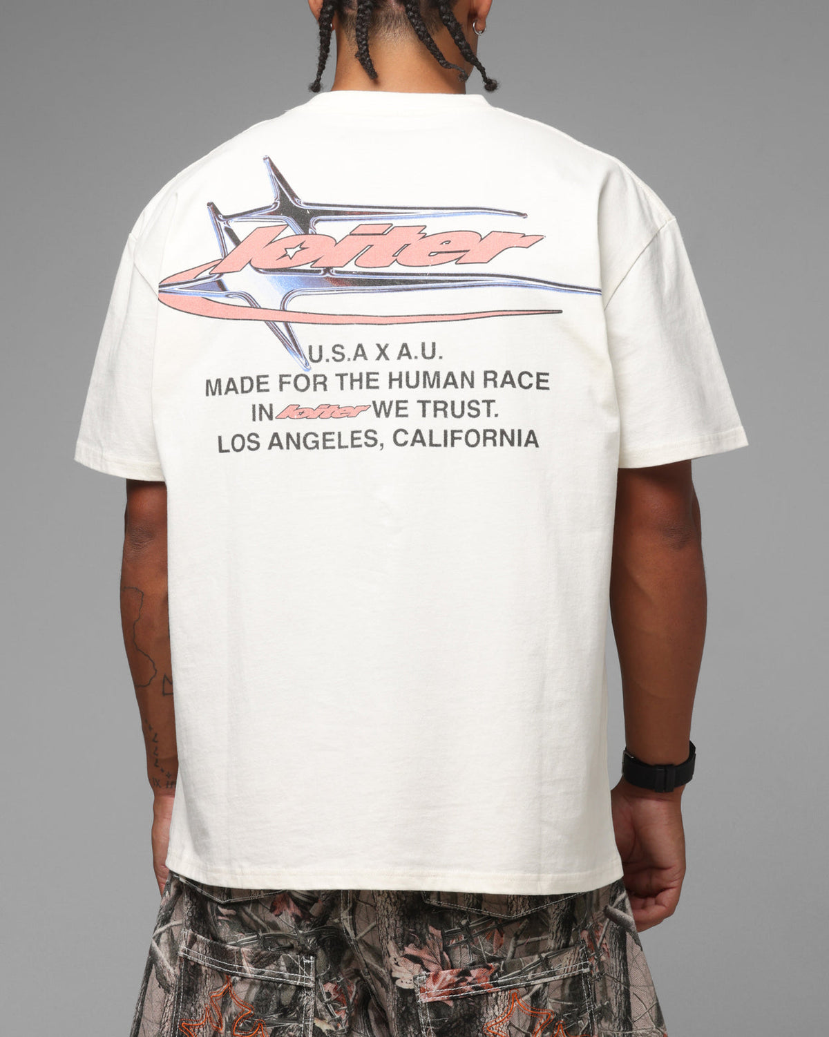 Loiter Stormbred T-Shirt Off White
