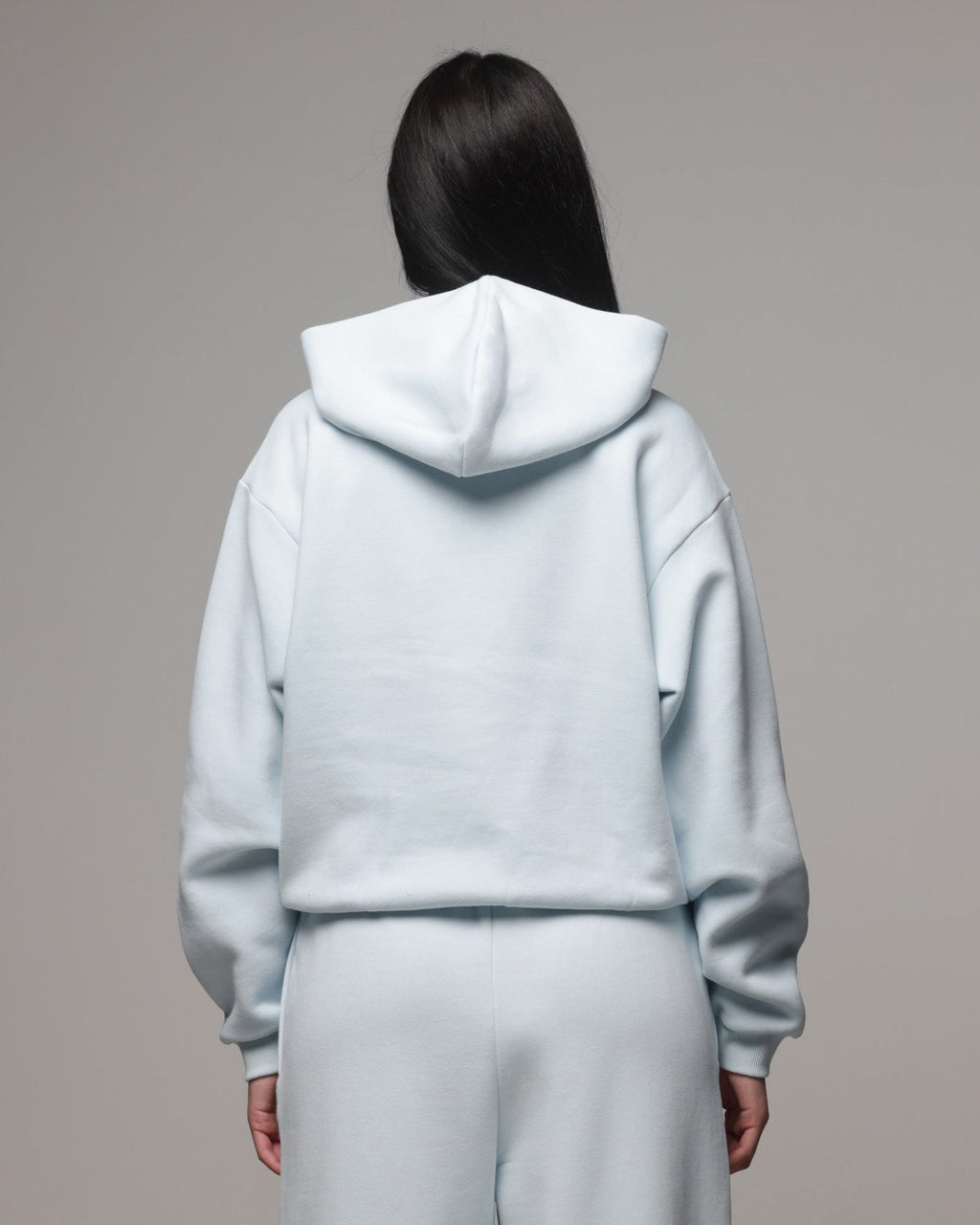 American Thrift Women's Classic Hoodie Light Blue