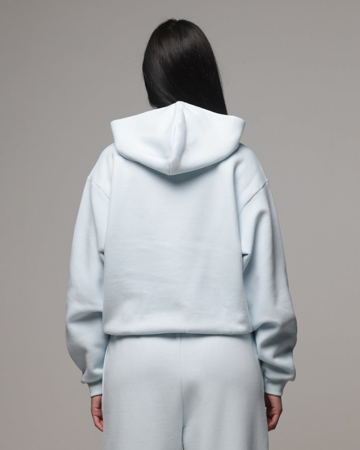 American Thrift Women's Classic Hoodie Light Blue