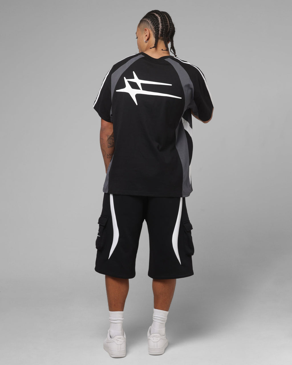 Loiter Hybrid Tek T-Shirt Black