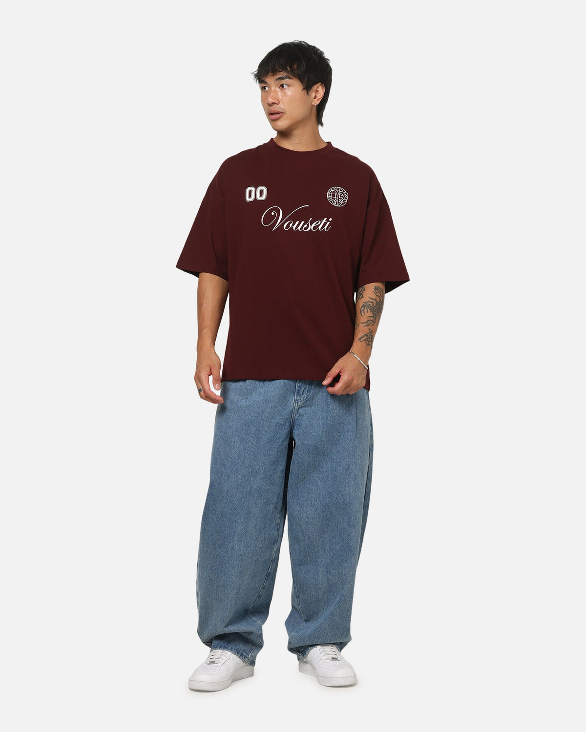Vouseti Rugby T-Shirt Dark Plum