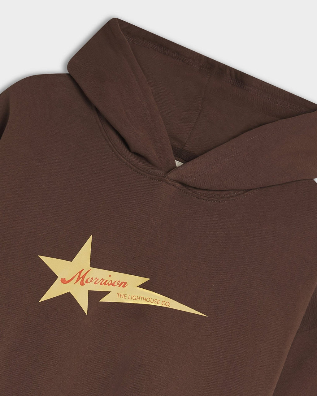 Fallen star brown hoodie