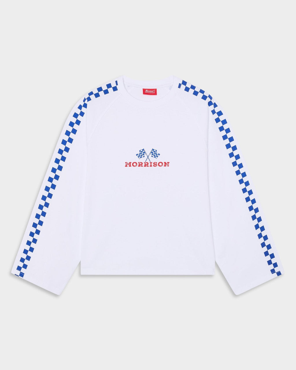 FLAG WHITE LS TEE
