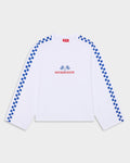 FLAG WHITE LS TEE