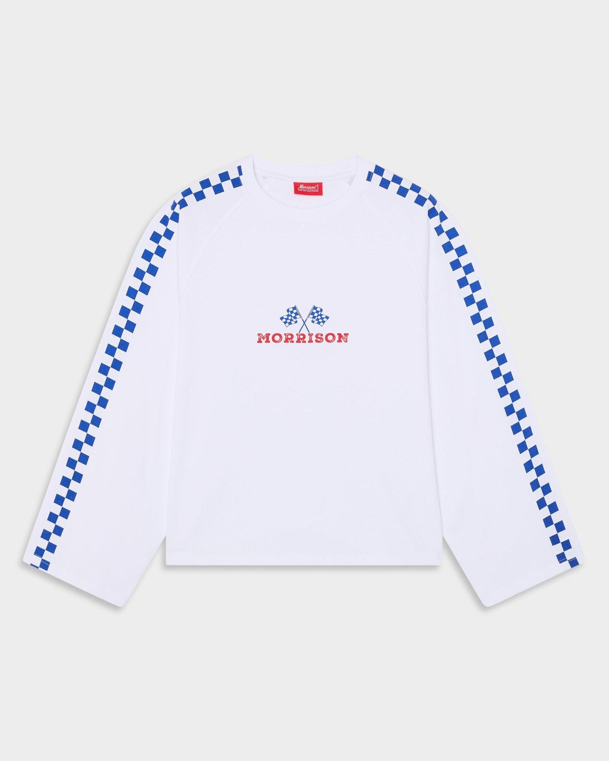 FLAG WHITE LS TEE