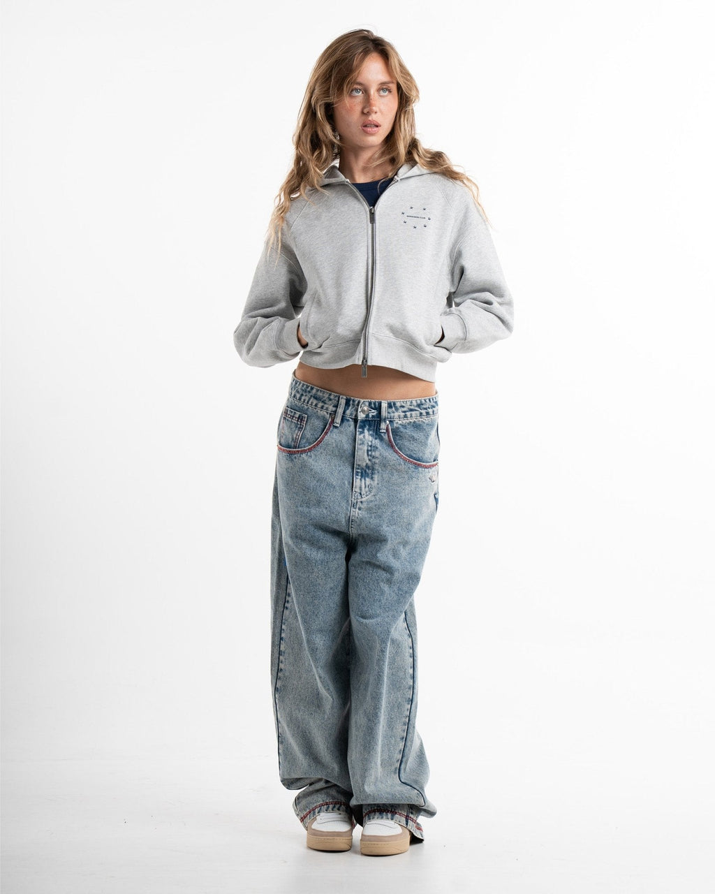 FLAG WMN ZIPPER
