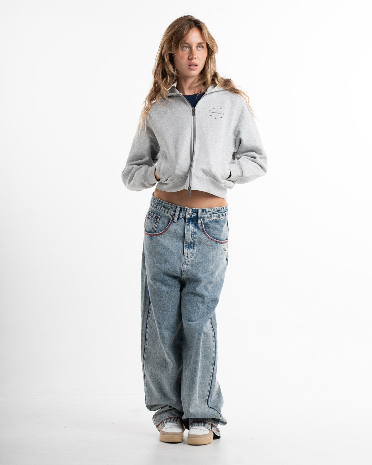 FLAG WMN ZIPPER