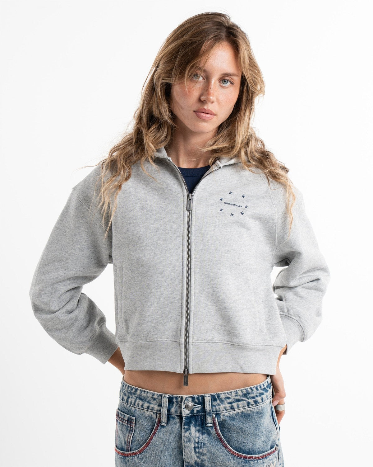 FLAG WMN ZIPPER