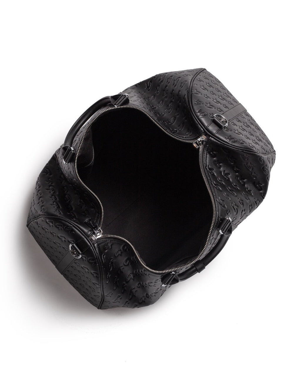 MONOGRAM UNISEX DUFFLE BAG - BLACK