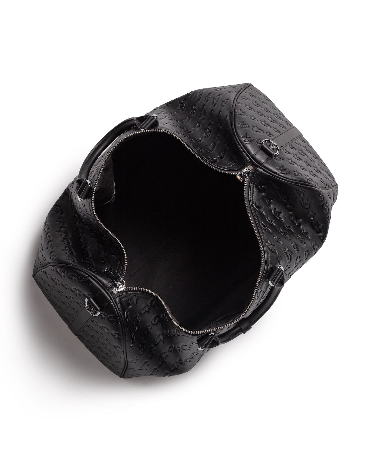 MONOGRAM UNISEX DUFFLE BAG - BLACK