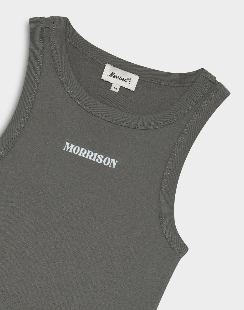 GREY SLIM TANK TOP
