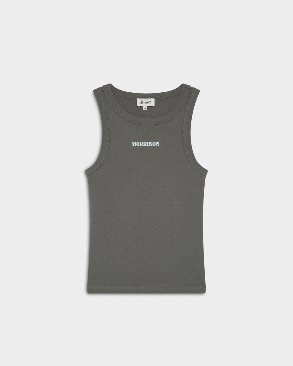 GREY SLIM TANK TOP