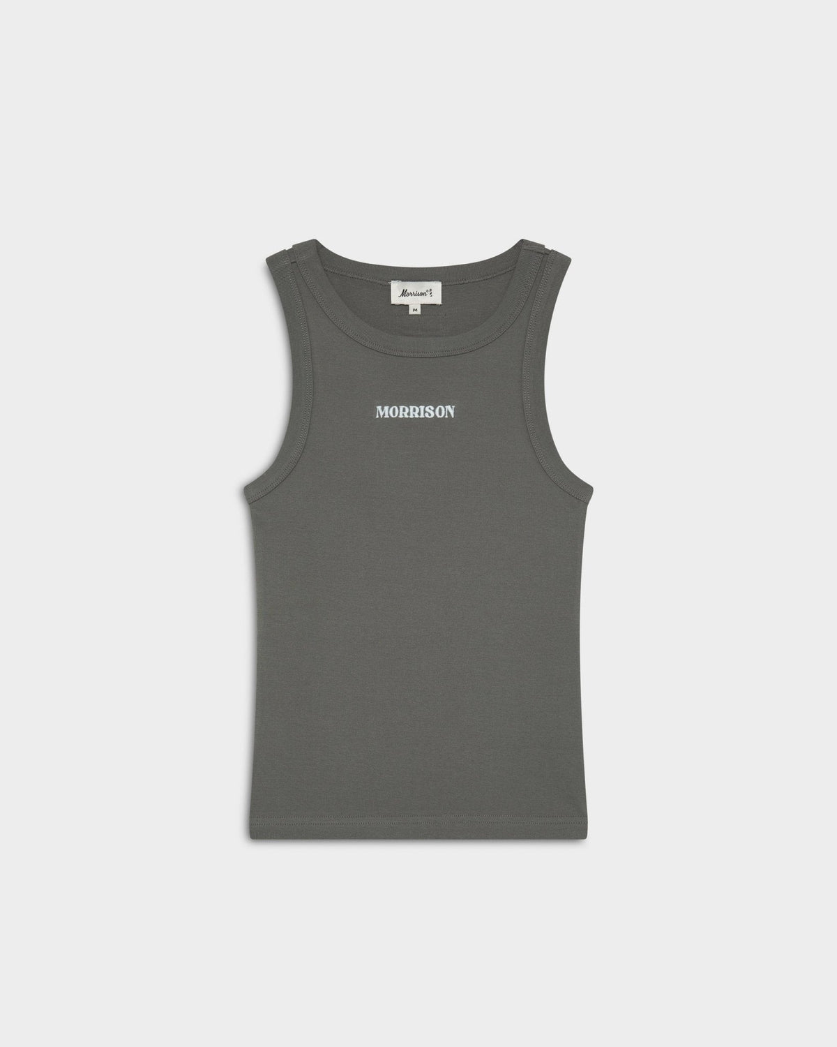 GREY SLIM TANK TOP