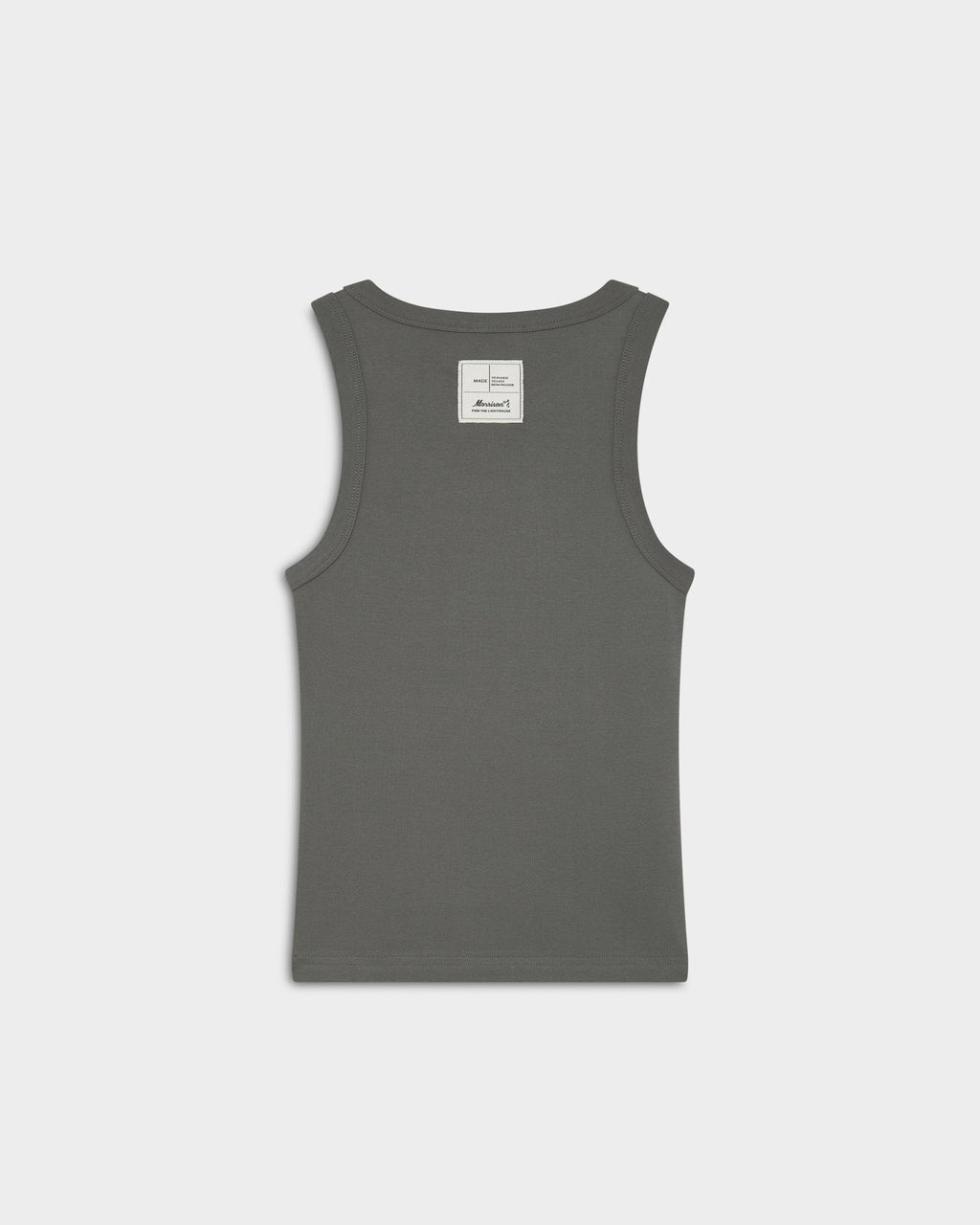 GREY SLIM TANK TOP