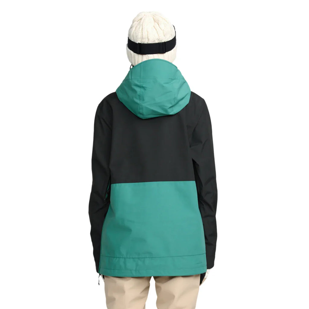 Volcom Women's Harlan Pullover Jacket (Spruce Green)