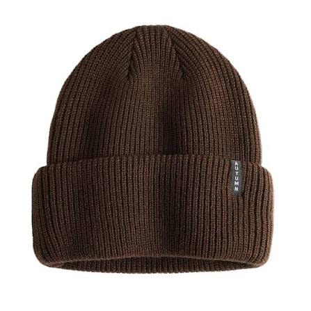 Autumn Beanie Select Solid Brown