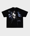 VILLAIN ATTIRE JOKERS WORLD TEE BLK