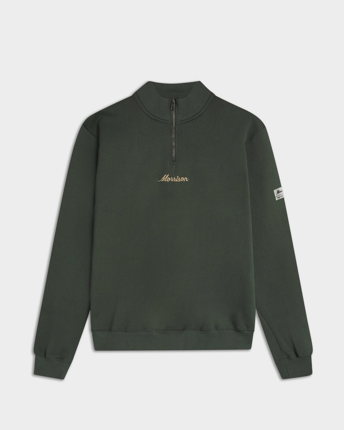 Khaki Half Zipper