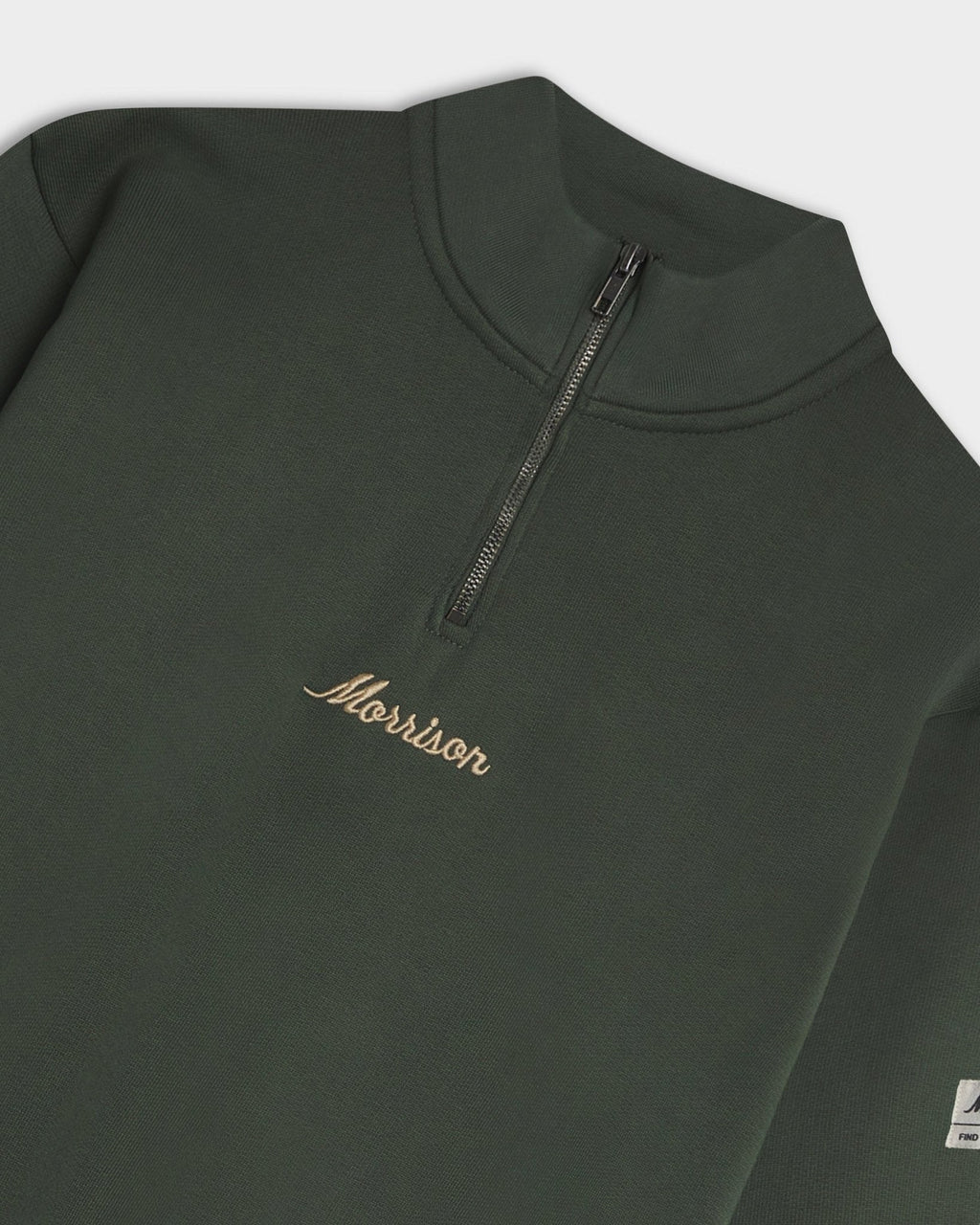 Khaki Half Zipper
