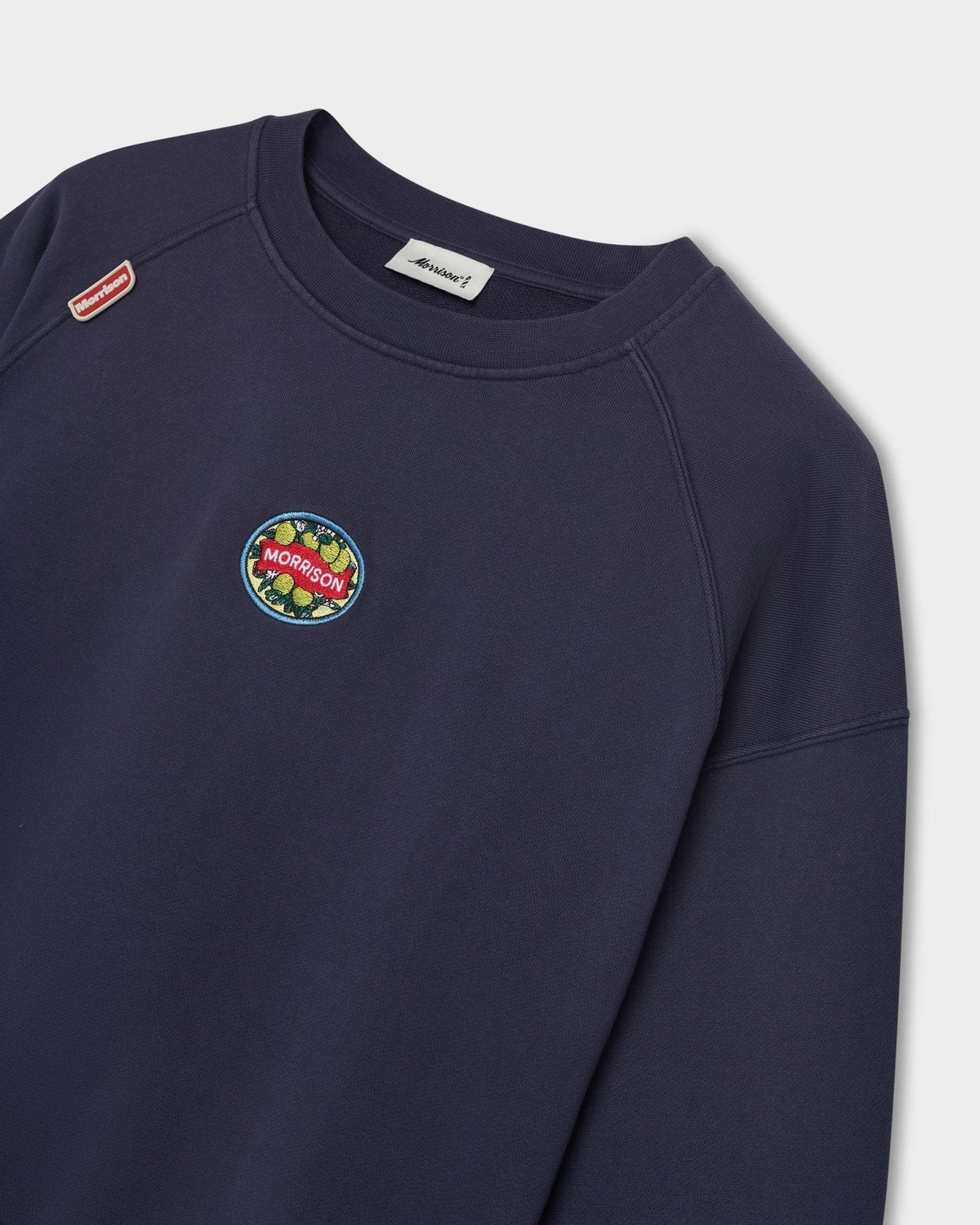 LEMON NAVY LOOSE SWEAT