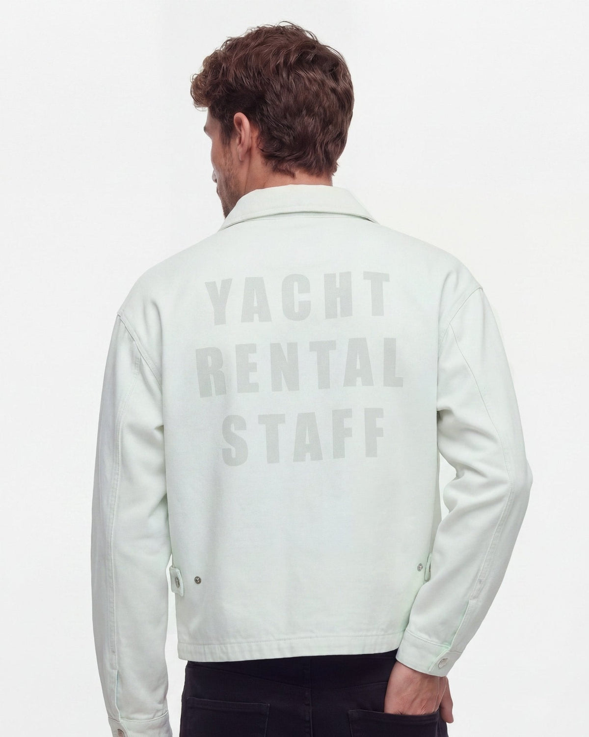 LIGHT BLUE WORKER JACKET