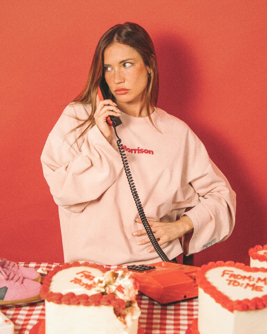 MORRISON PINK LSTEE