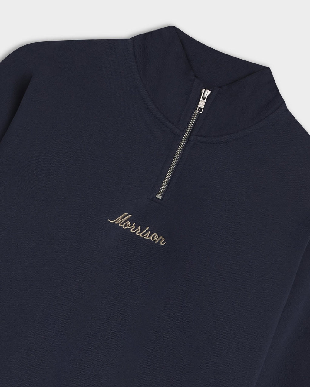Navy Half Zipper