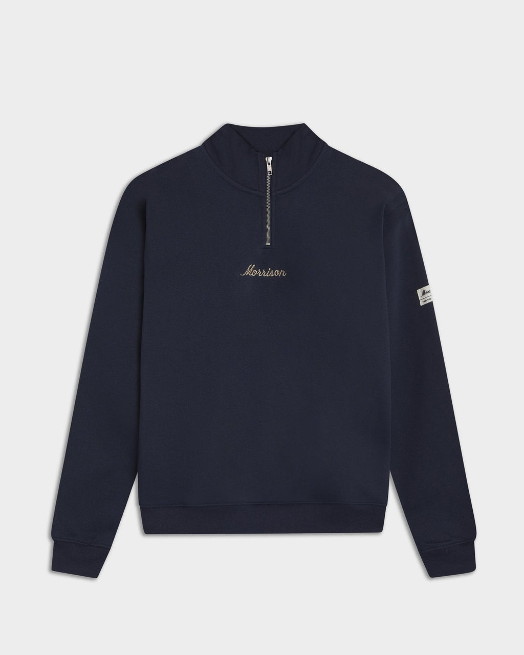 Navy Half Zipper