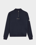 Navy Half Zipper
