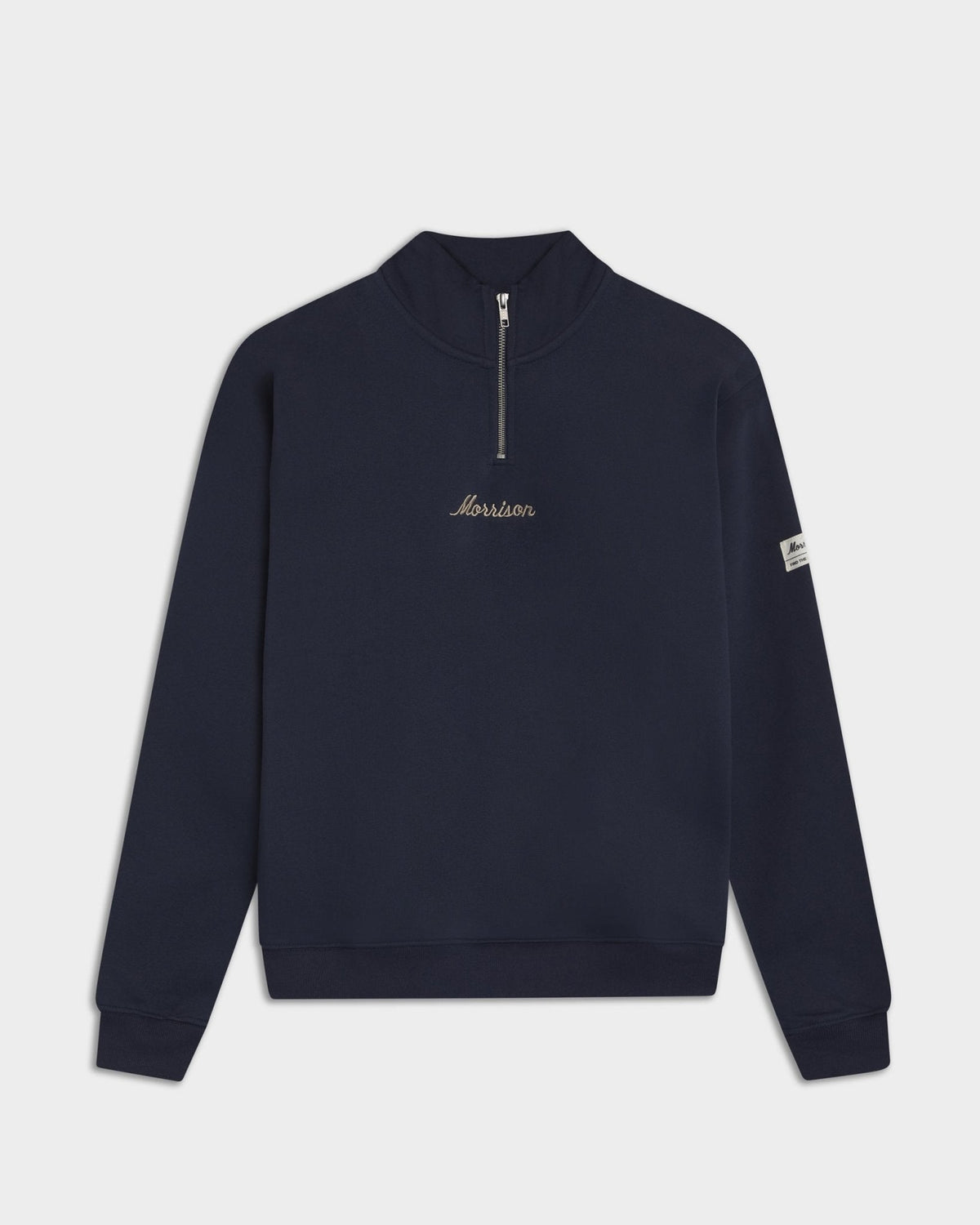 Navy Half Zipper