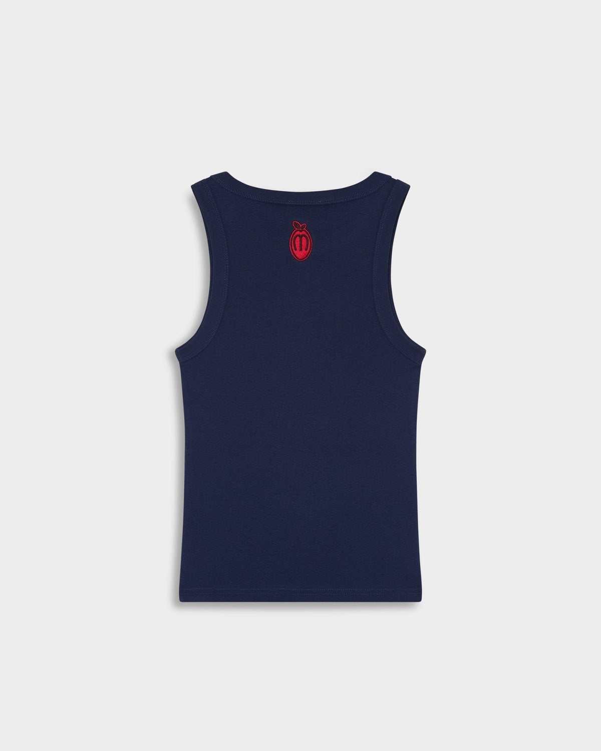 NAVY SLIM TANK TOP