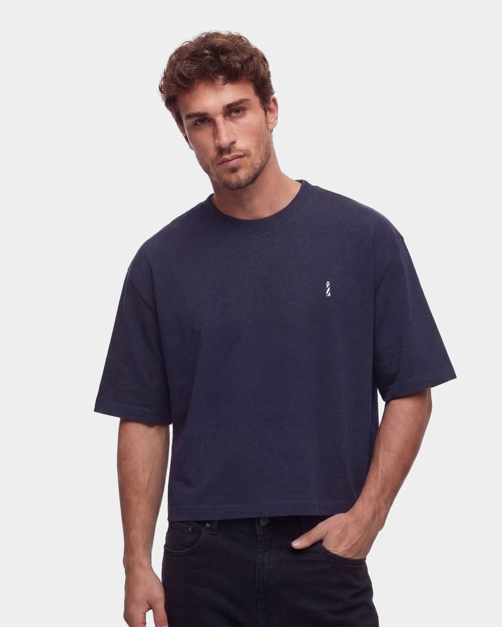 NEW OG BLUE BOXY TEE