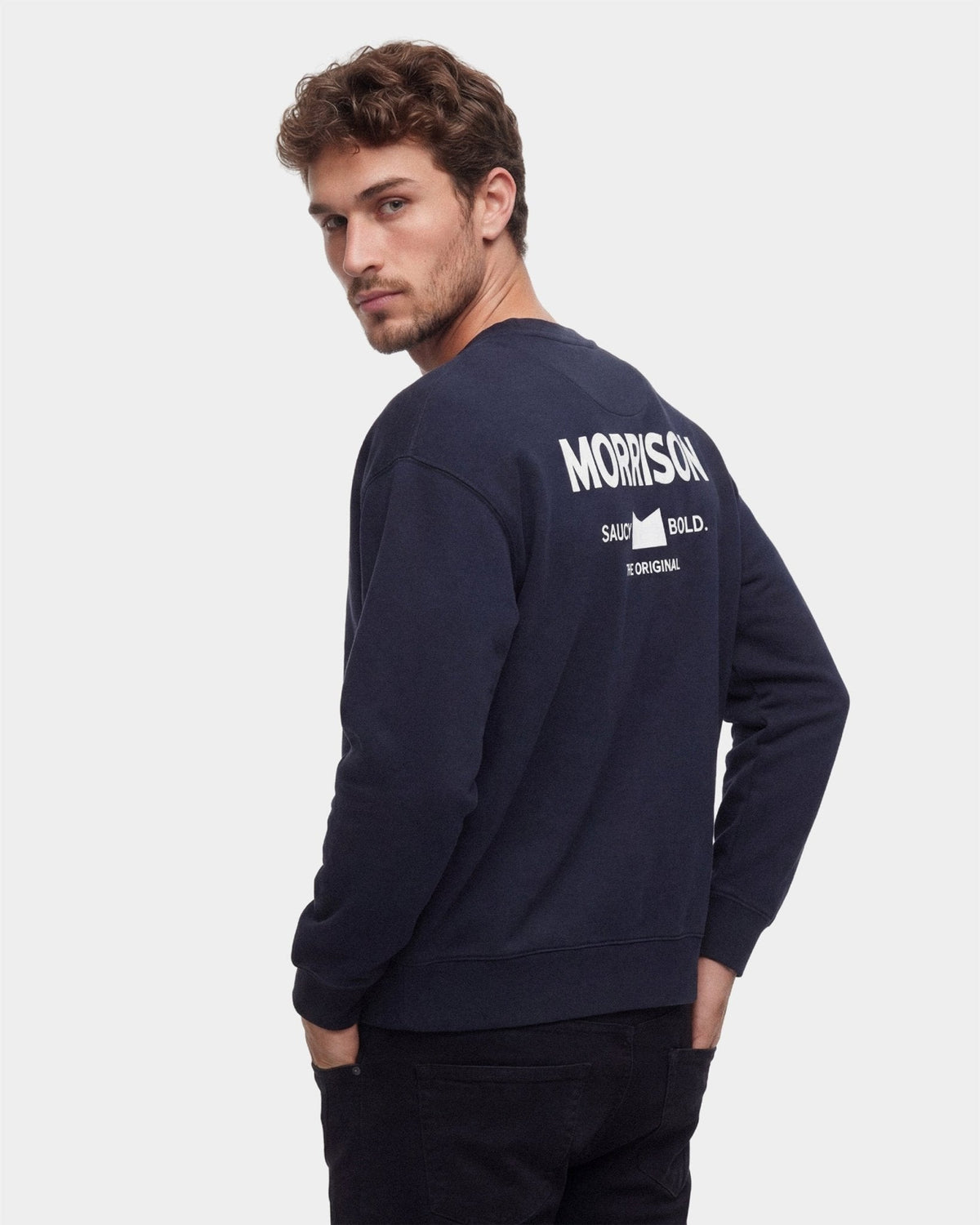NEWOG BLUE BOXY SWEAT