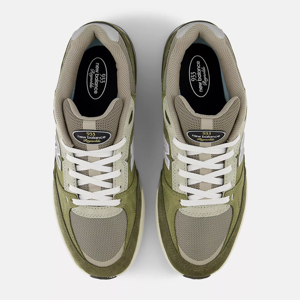 New Balance Numeric Andrew Reynolds 933 Green Green)