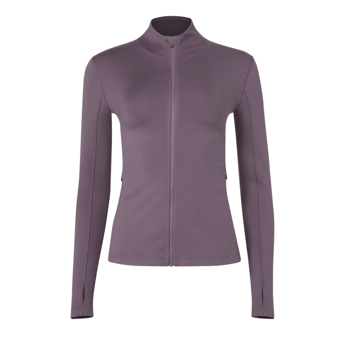 Women's Matte Zip-Up Jacket