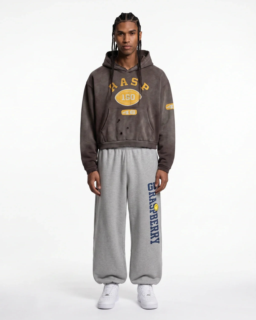 Gv Gallery X Greedy Unit Jim Class Sweats Heather Grey