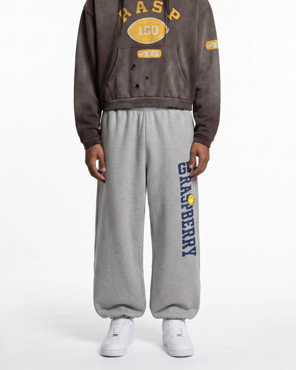 Gv Gallery X Greedy Unit Jim Class Sweats Heather Grey