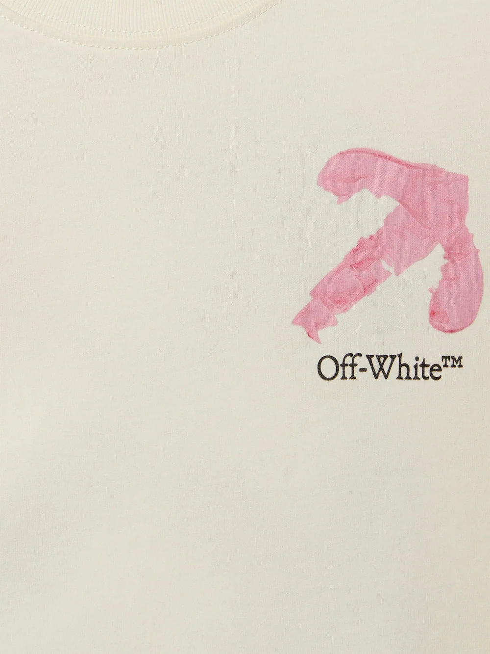 OFF WHITE Arrow Acrylic Tee S/s Kids Apparel