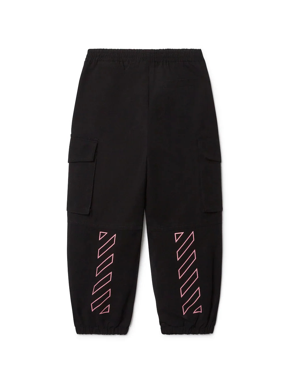 OFF WHITE Off Stamp Clear Cargo Pant Kids Apparel