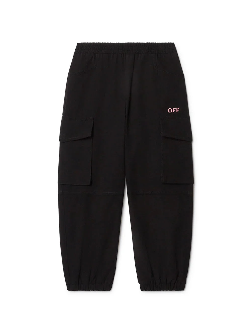 OFF WHITE Off Stamp Clear Cargo Pant Kids Apparel