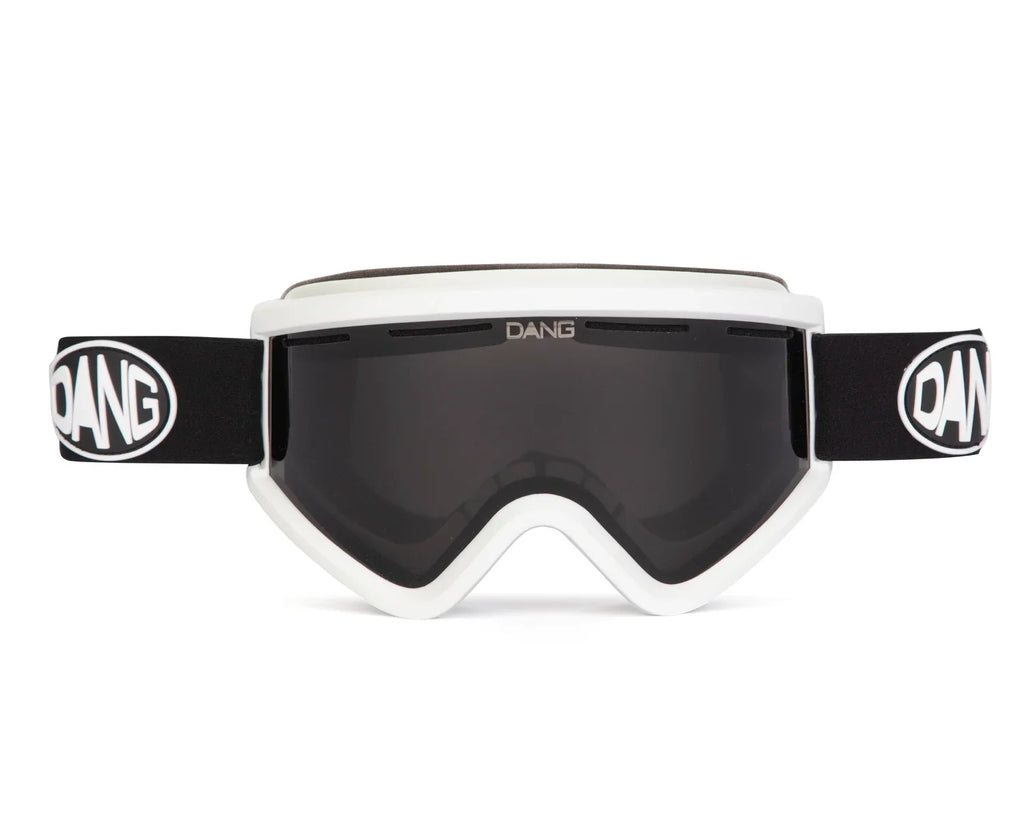 Dang OG Snow Goggle - White x Smoke