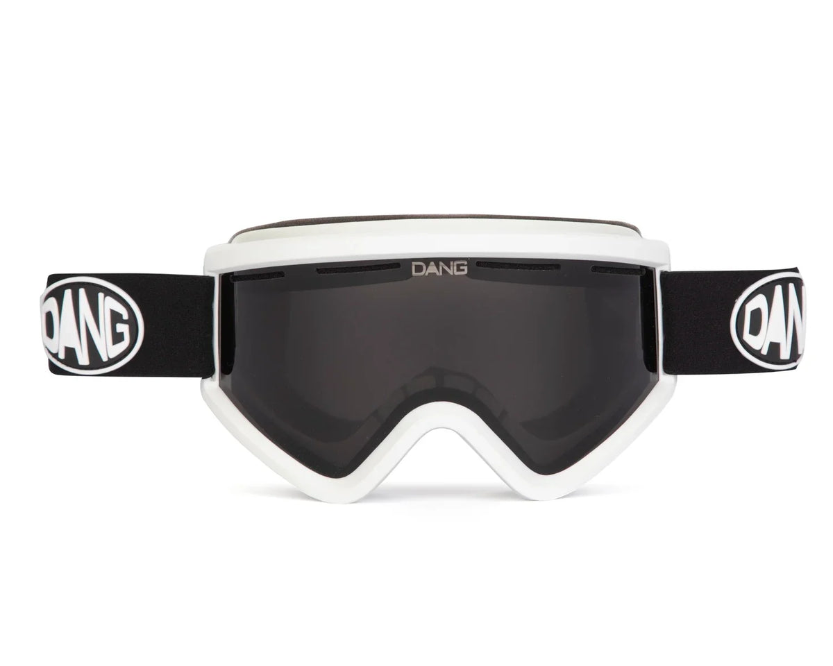 Dang OG Snow Goggle - White x Smoke