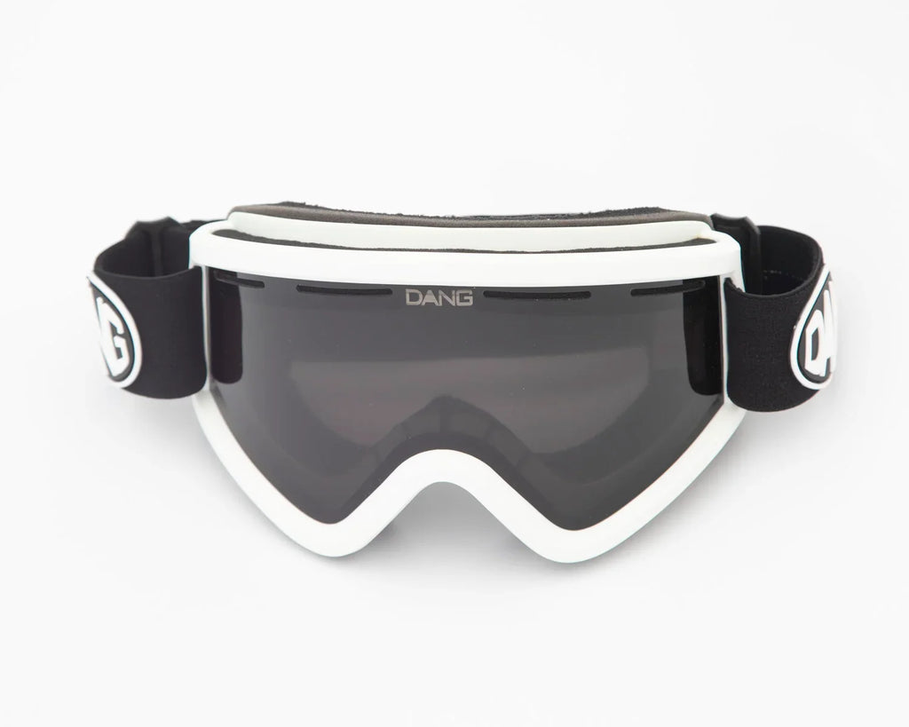 Dang OG Snow Goggle - White x Smoke