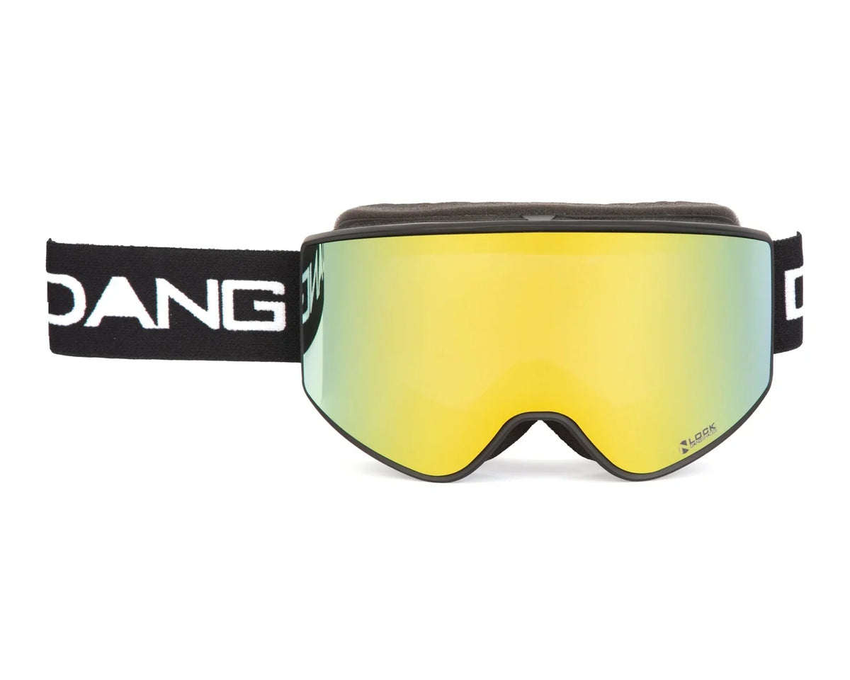 Dang Onlock Snow Goggles - Black x Gold