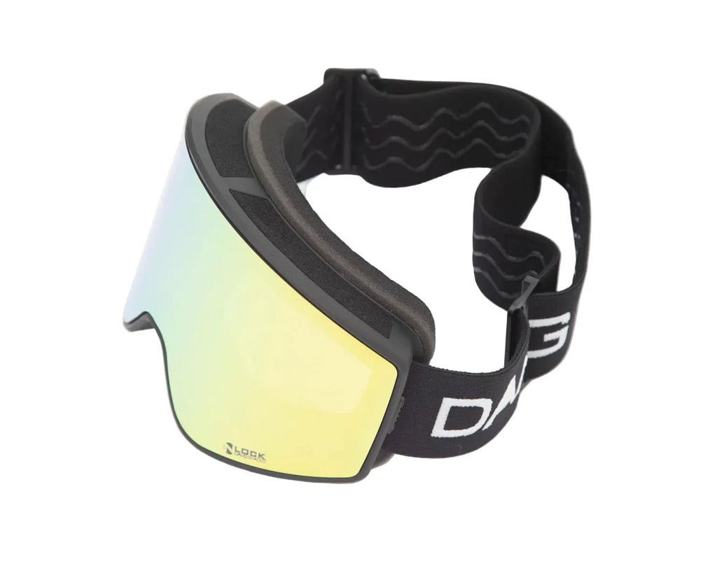 Dang Onlock Snow Goggles - Black x Gold
