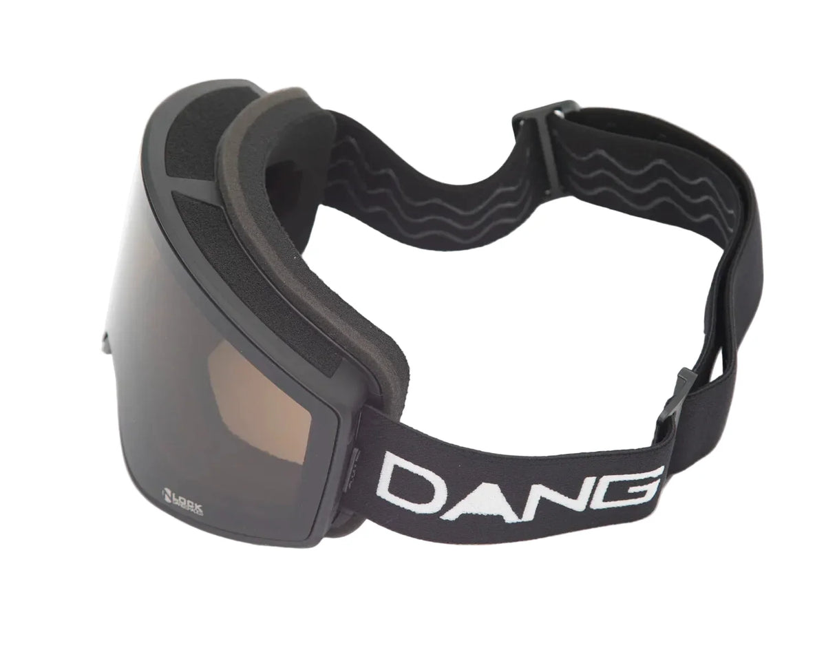 Dang Onlock Snow Goggles - Black x Smoke