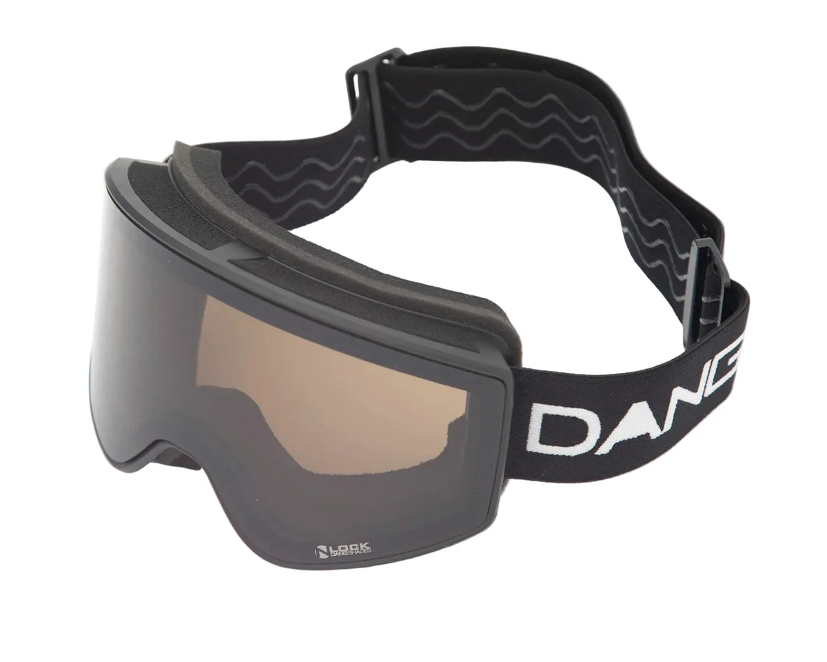 Dang Onlock Snow Goggles - Black x Smoke