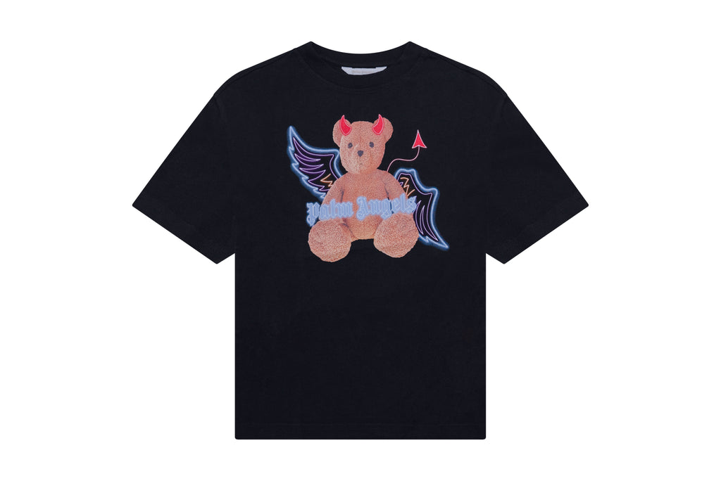 PALM ANGELS Bear Devil T-Shirt S/S Kids Apparel